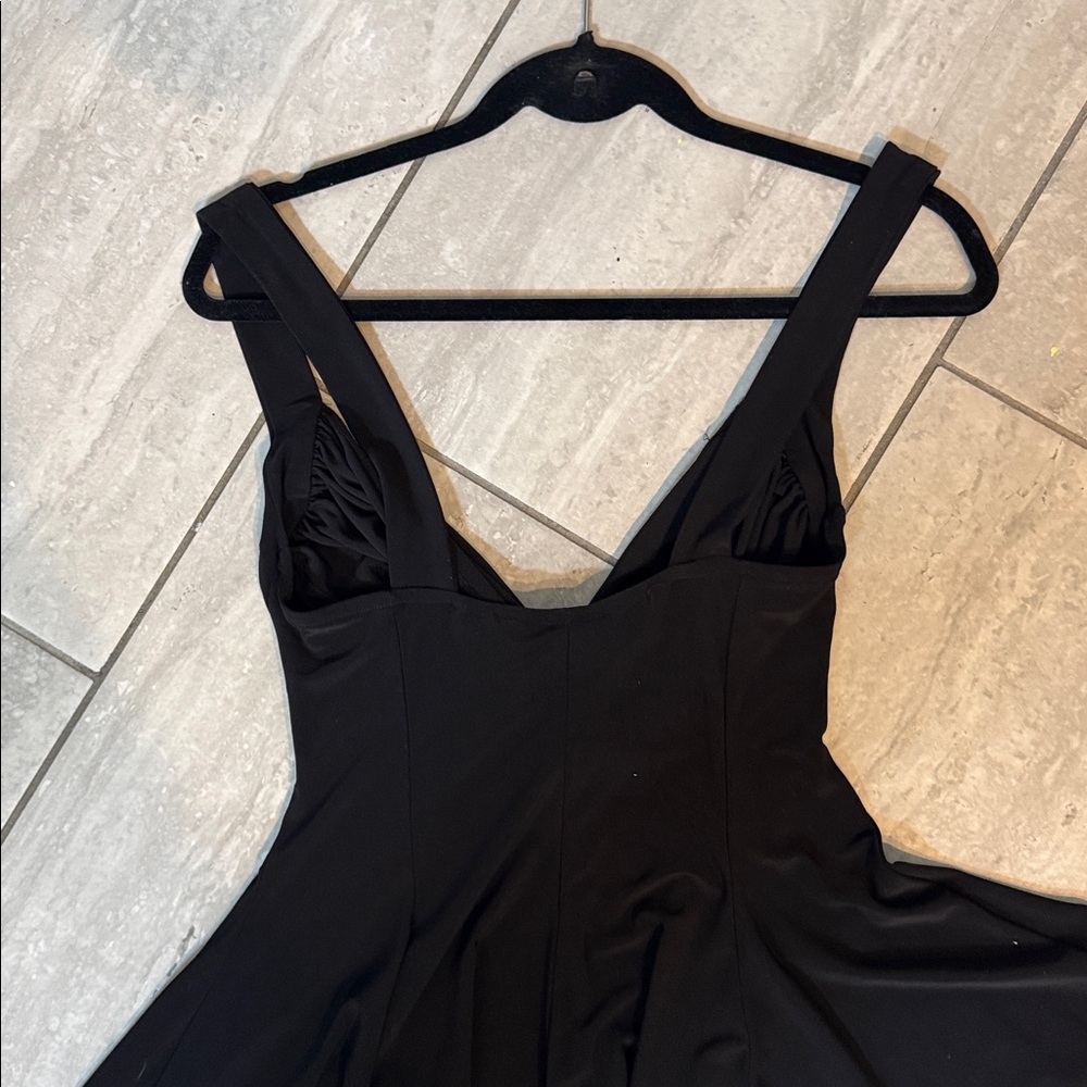 NWOT Norma Kamali Little Black Dress - Picture 7 of 9